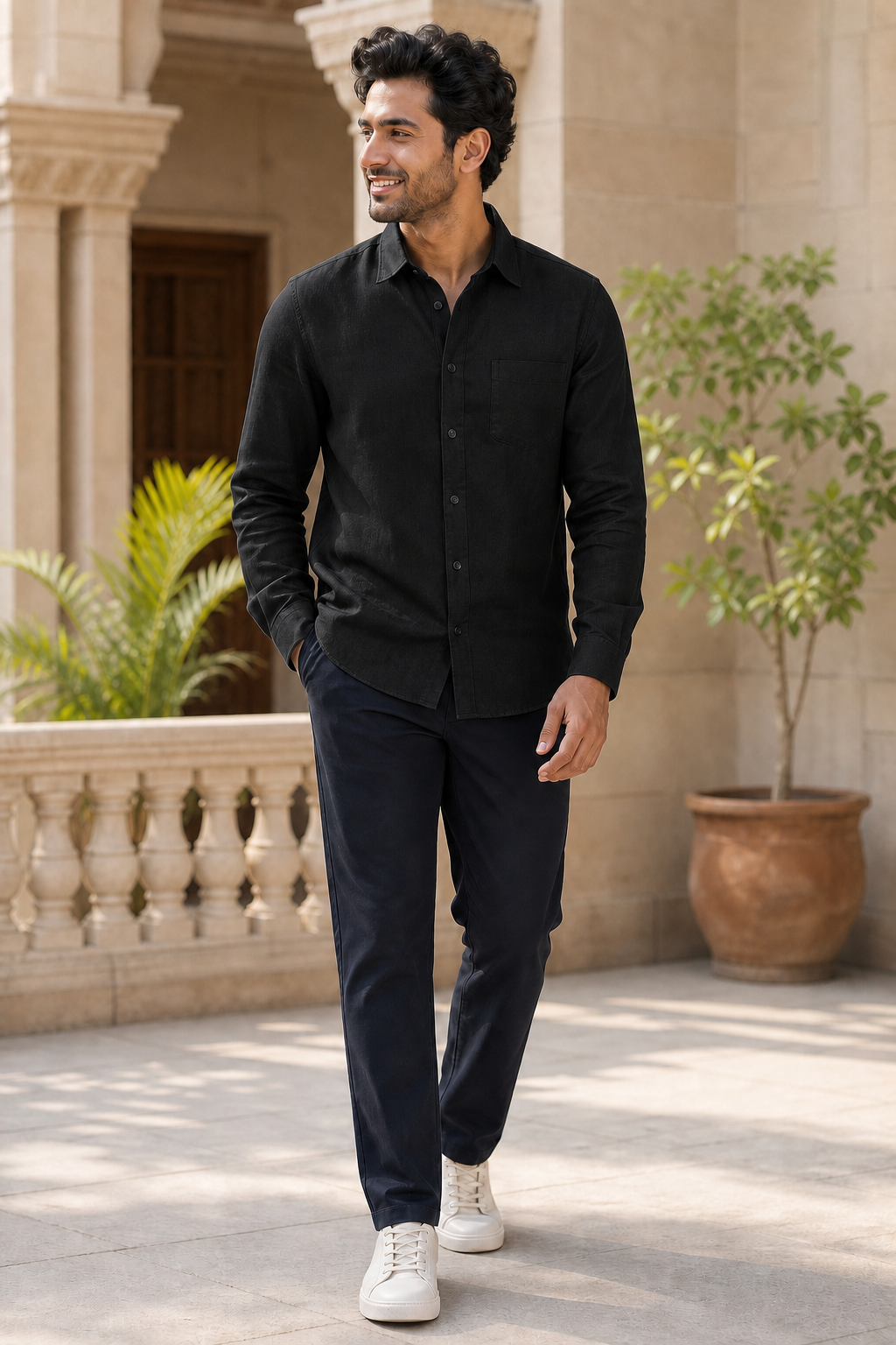 Natural Linen Shirt